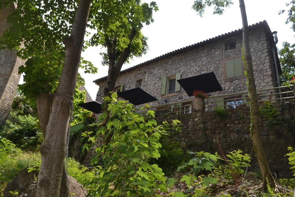 Maison Sous Le Pont Acomodação com café da manhã Meyras Exterior foto